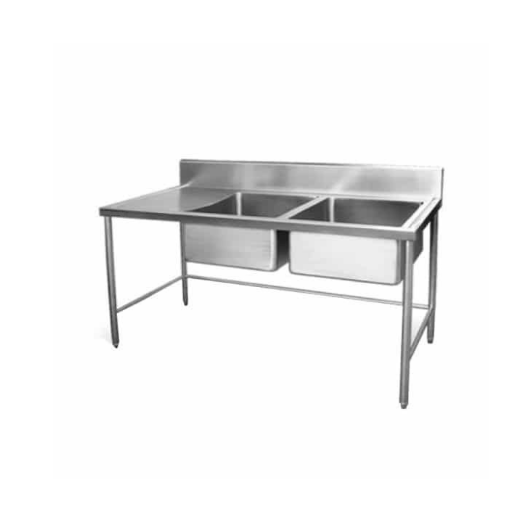 Lavadero de 2 pozas y mesa